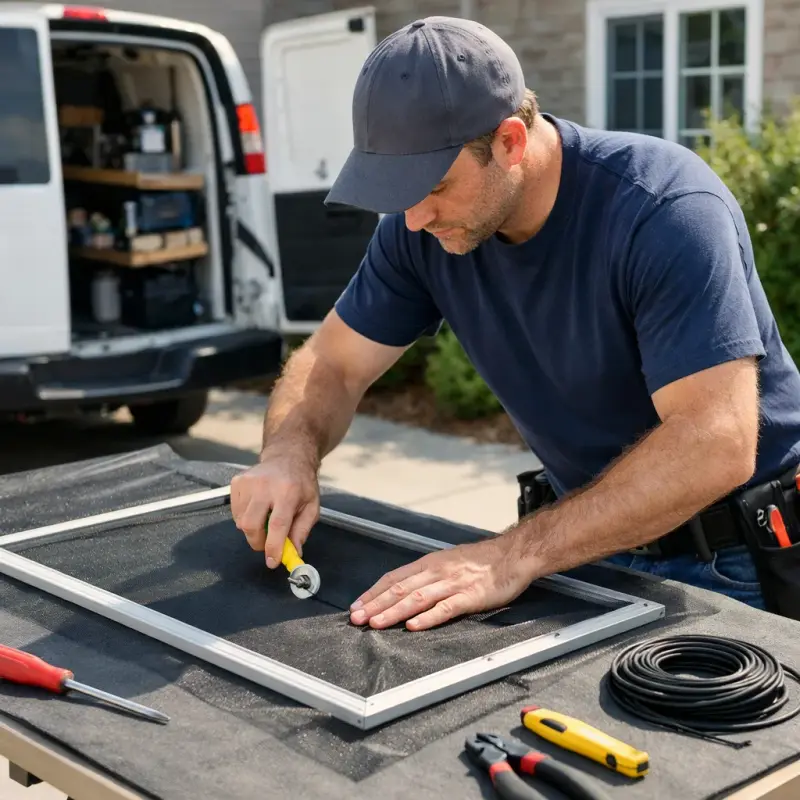 Window Screen Repair Dunnellon